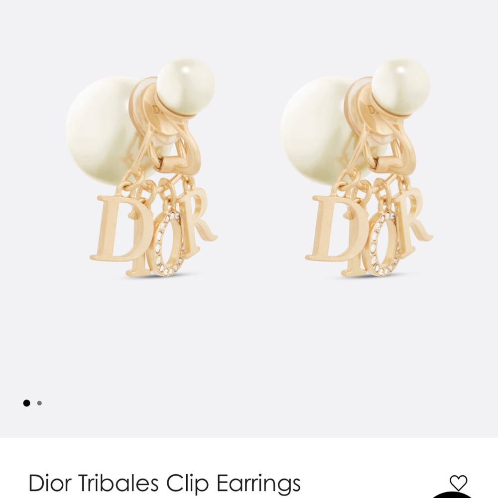 Dior earrings